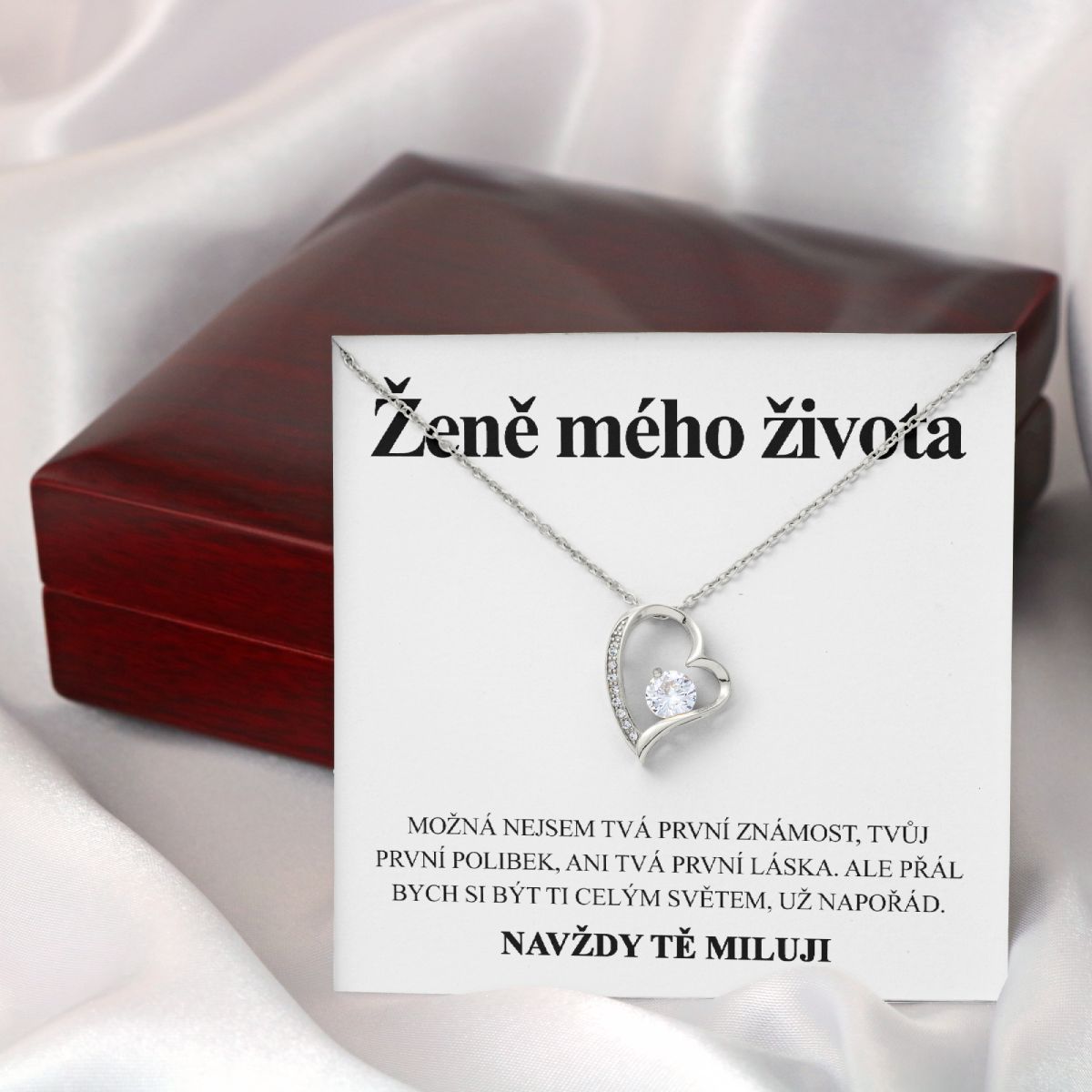 Ženě mého života | být Ti celým světem | Náhrdelník